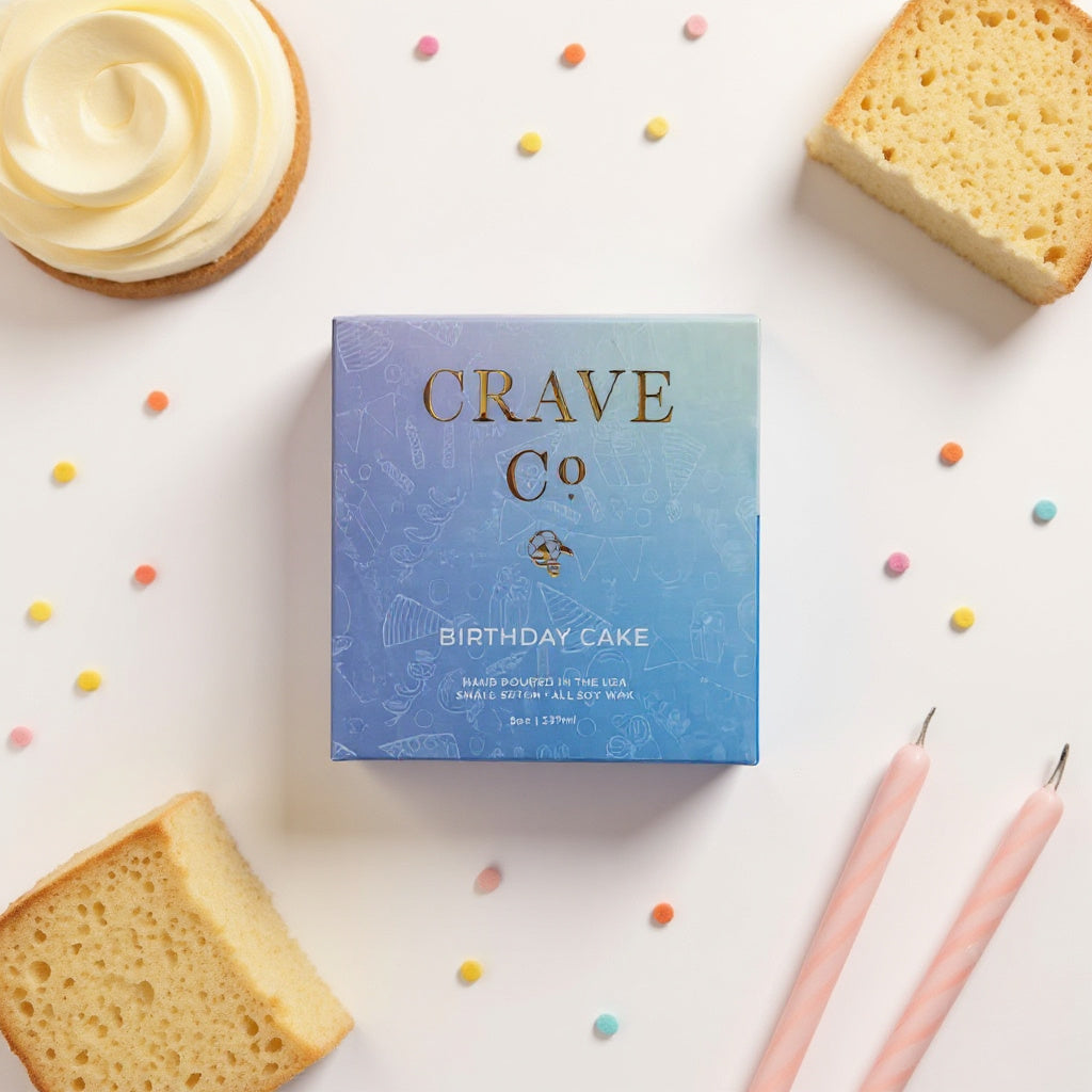 Happy Birthday Boxed Candle