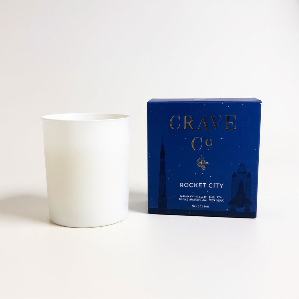 Rocket City (Huntsville)  Boxed Candle