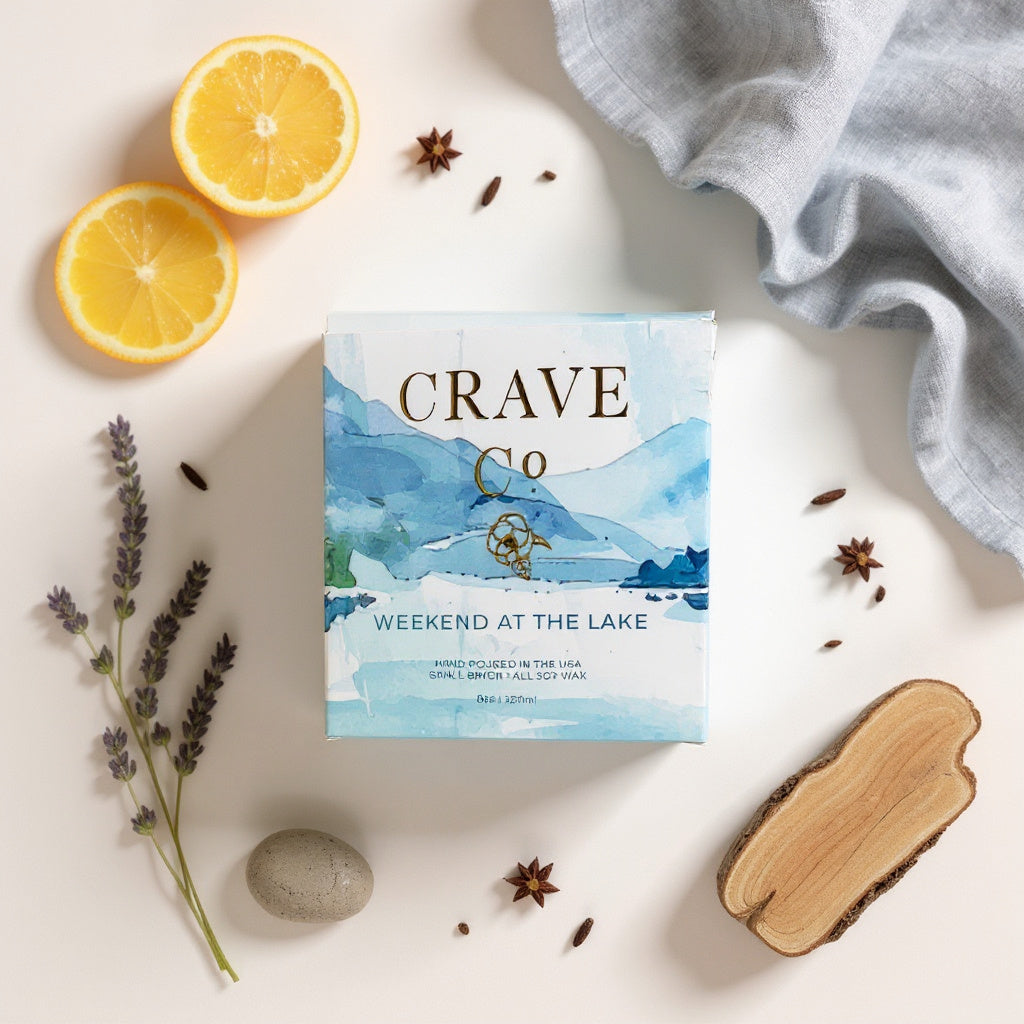 Weekend at the Lake Box Candle